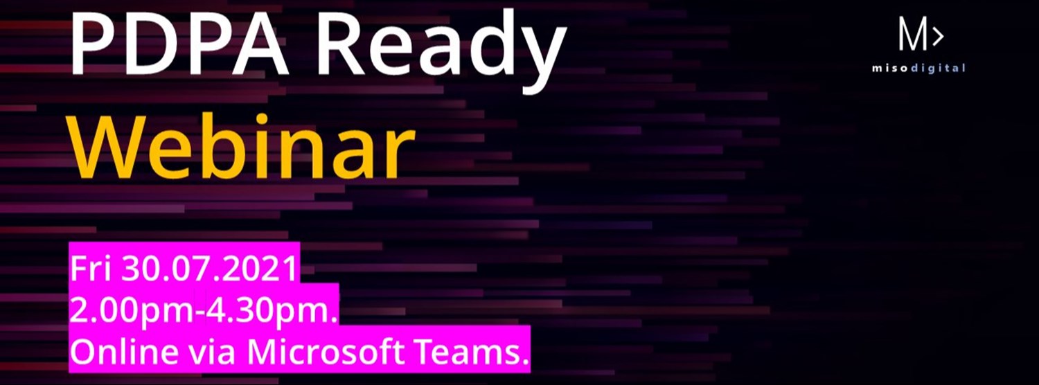 PDPA Ready Webinar Zipevent