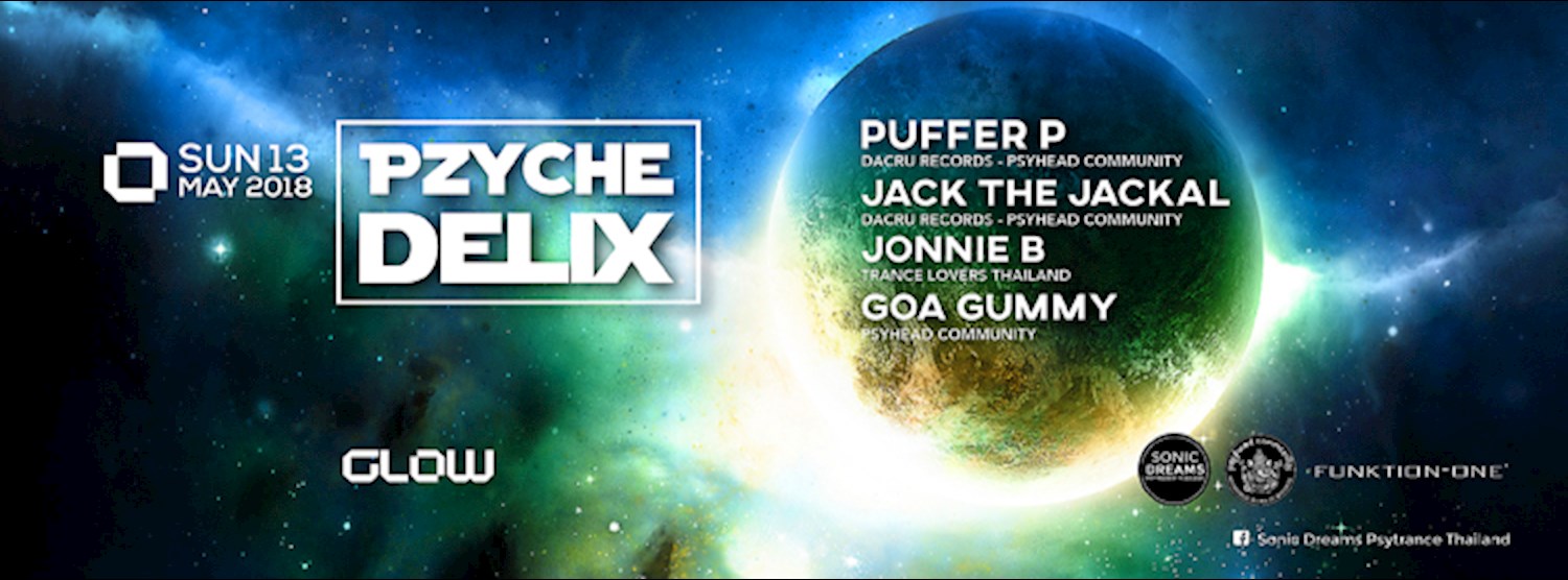 Pzychedelix at Glow ॐ Zipevent