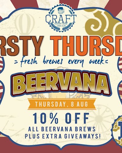 Thirsty Thursday at Craft Sukhumvit 23 Zipevent