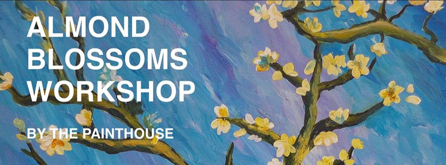Almond Blossoms - Online Painting Classes by the Painthouse BKK Zipevent