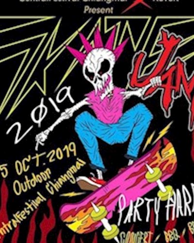 SKATE JAM Central Festival Chiang Mai x Kovert Skateboards Zipevent