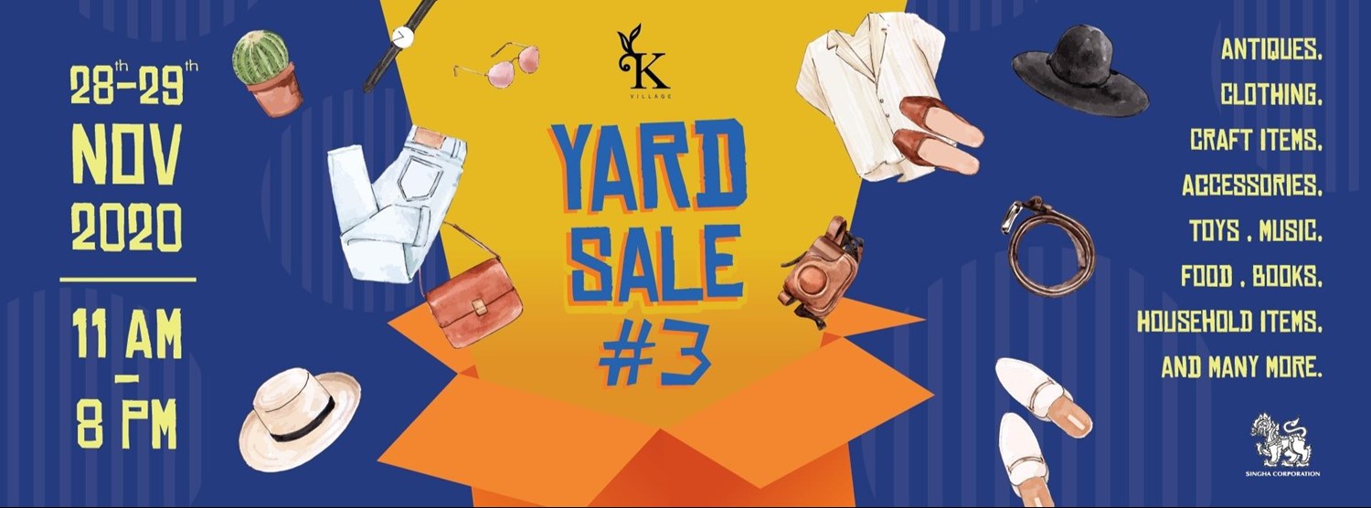 K Village Yard Sale #3 Zipevent