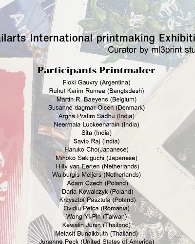 Mailarts International printmaking Exhibition 2024 Zipevent