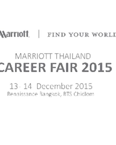 Marriott Thailand Career Fair 2015 Zipevent