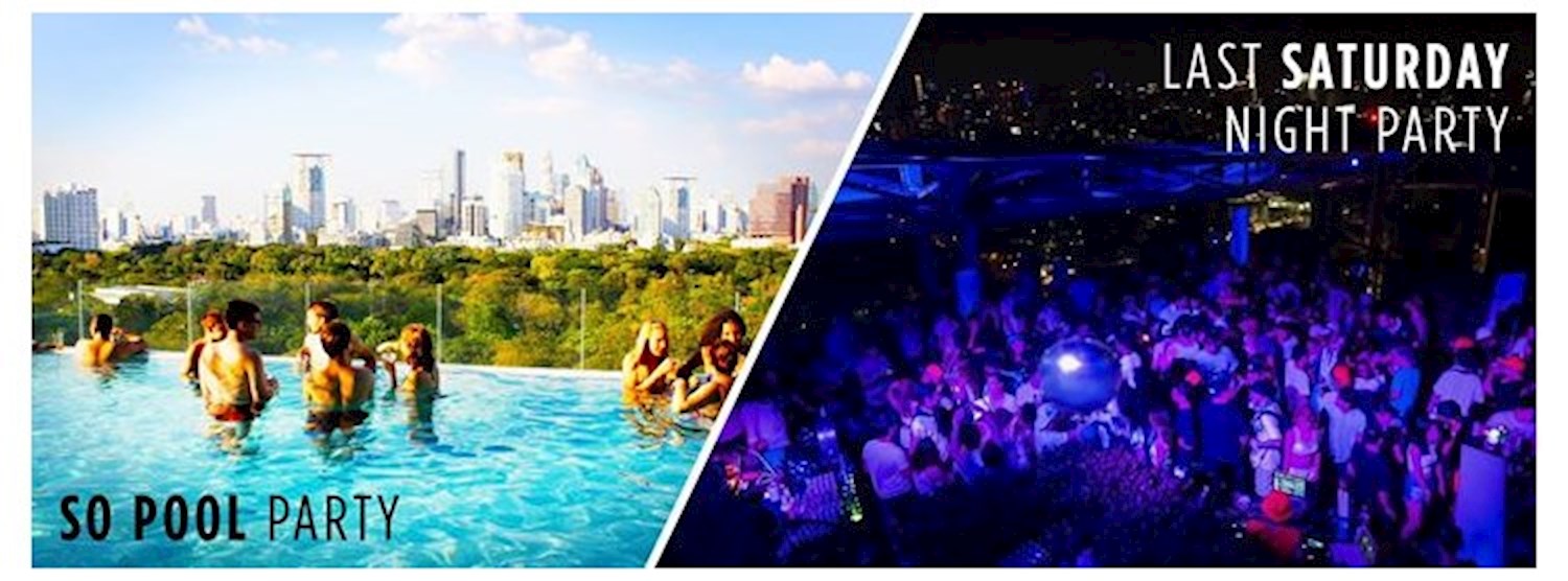 SO POOL PARTY at The Water Club & LAST SATURDAY NIGHT PARTY at HI-SO, Saturday, 30 July 2016 Zipevent