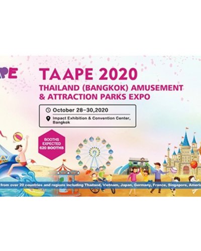 Thailand (Bangkok) Amusement and Attraction Parks Expo 2020 Zipevent