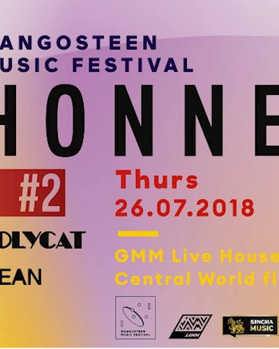 Mangosteen Music Fest HONNE live in Bangkok by Singha #2 Zipevent
