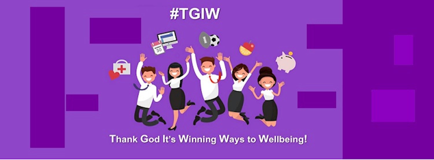 TGIW: Thank God It's Winning Ways to Wellbeing Zipevent