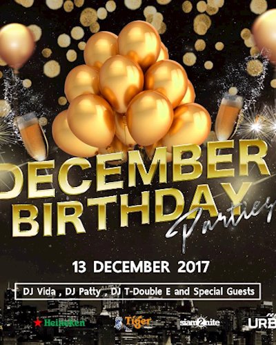 December Birthday Parties Zipevent