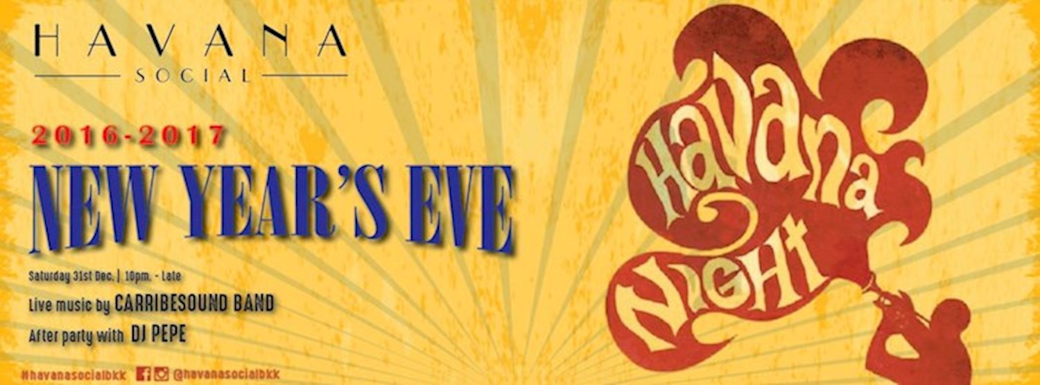 New Year's Eve at Havana! Zipevent