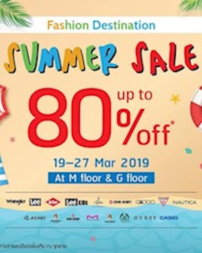 Fashion Destination Summer Sale Zipevent