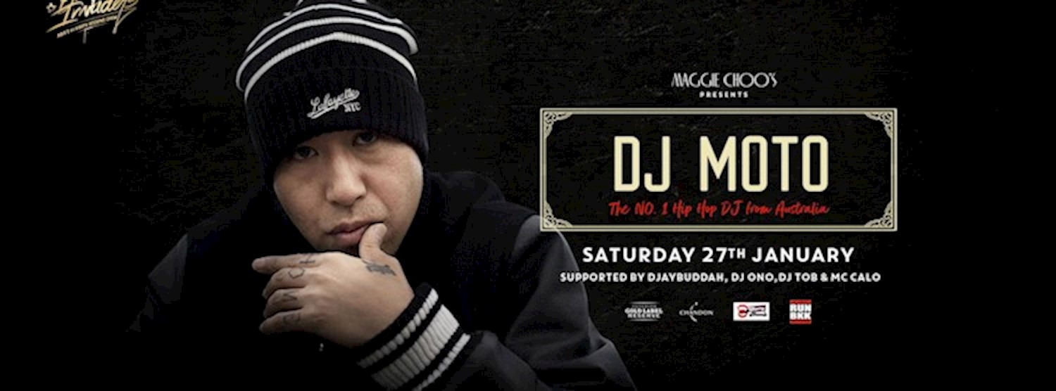 DJ MOTO #1 Hip Hop DJ from Australia ft. Bangkok Invaders Zipevent
