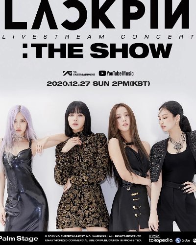 BLACKPINK 'THE SHOW' Global Livestream Concert Zipevent