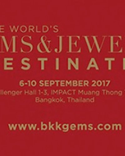 The 60th Bangkok Gems & Jewelry Fair 2017 Zipevent