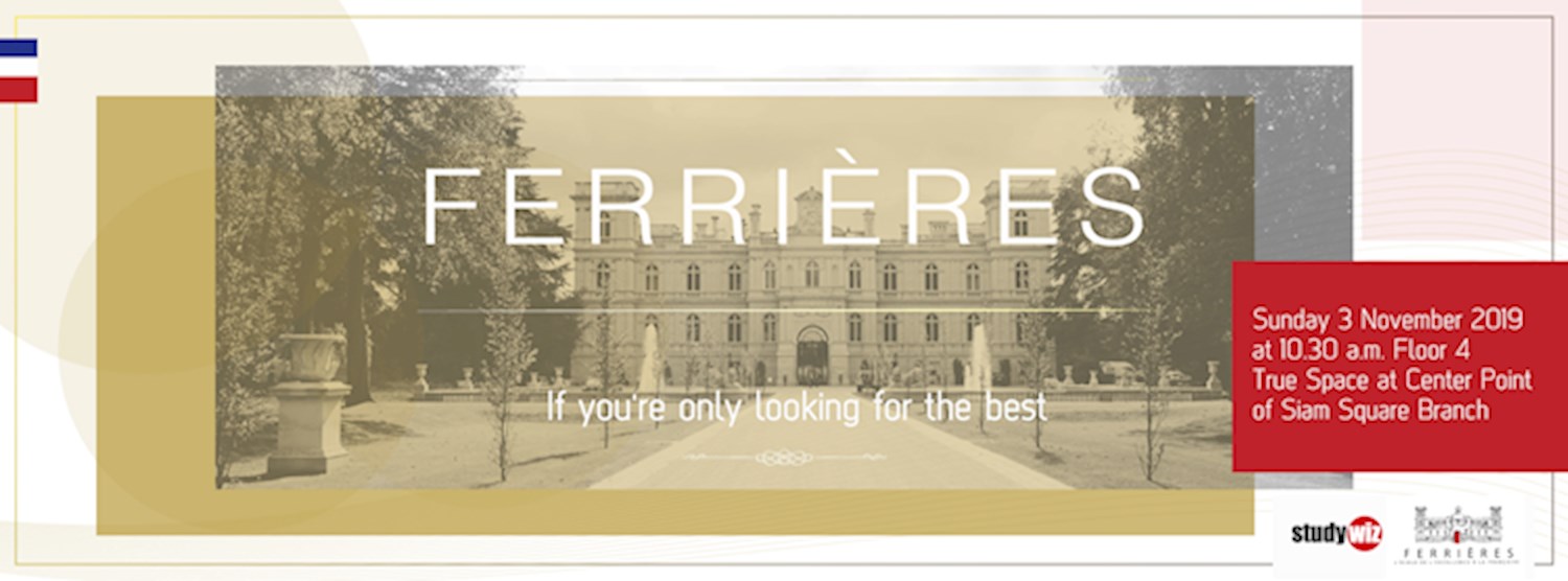 FERRIERES HOSPITALITY, GASTRONOMY AND LUXURY SCHOOL Zipevent
