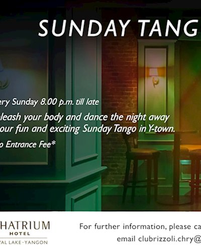 Sunday Tango in town at Rizzoli (From 08:00 pm to till late) Zipevent