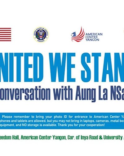 United We Stand: A Conversatoin with Aung La NSang Zipevent