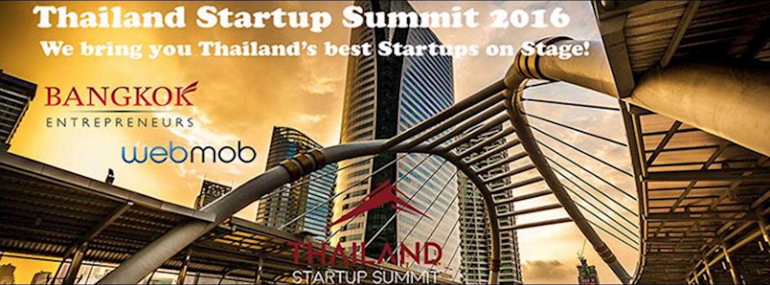 Thailand Startup Summit 2016 Zipevent