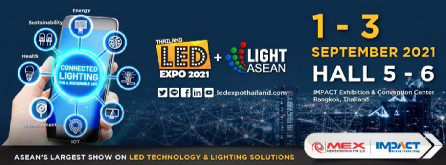LED Expo Thailand + SMARTECH ASEAN 2021 Zipevent
