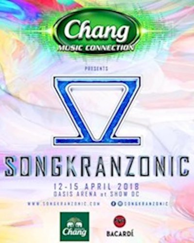 Chang Music Connection presents Songkranzonic 2018 Zipevent