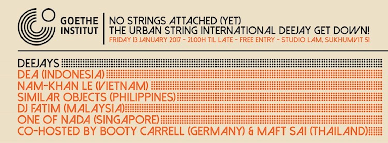 Free Entry : The Urban String International Deejay Get Down! Zipevent