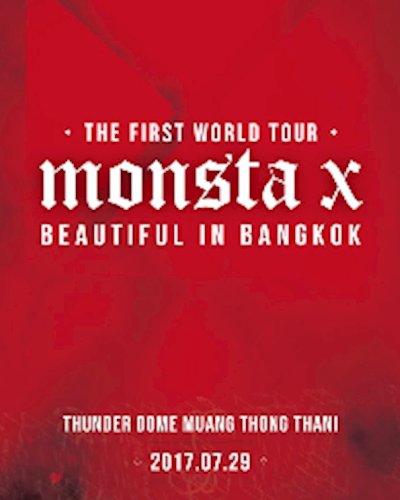 Monsta X The First World Tour Beautiful in Bangkok Zipevent