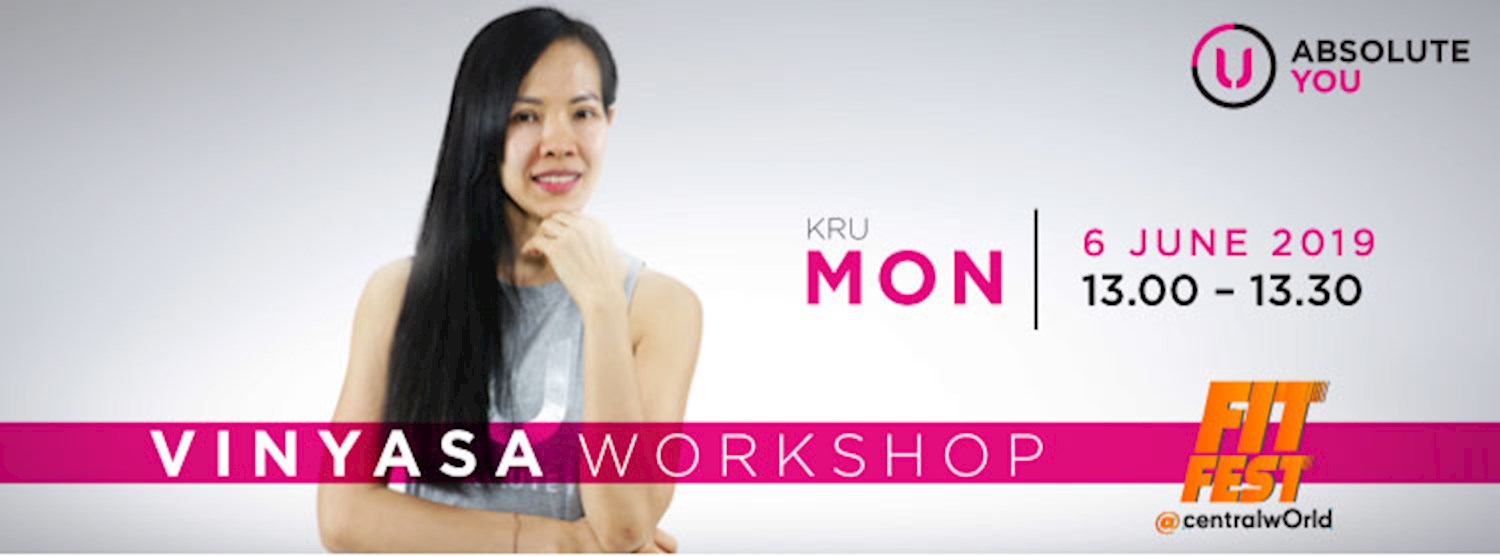 VINYASA WORKSHOP WITH KRU MON Zipevent