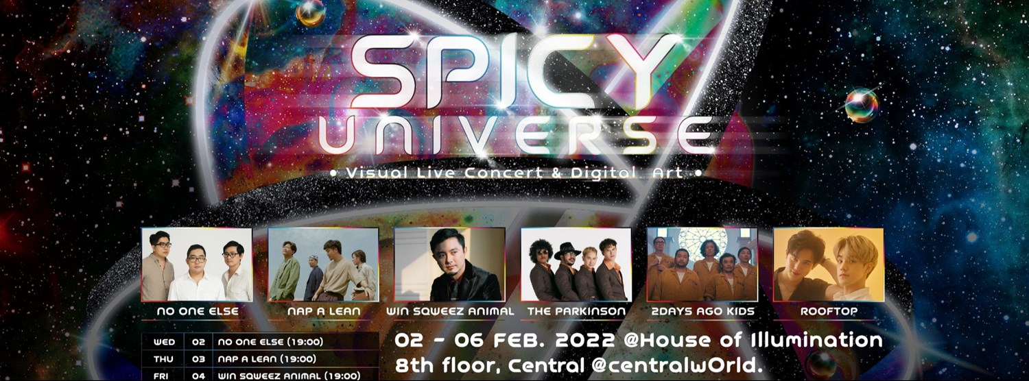 SPICY UNIVERSE Visual Live Concert & Digital Art Zipevent