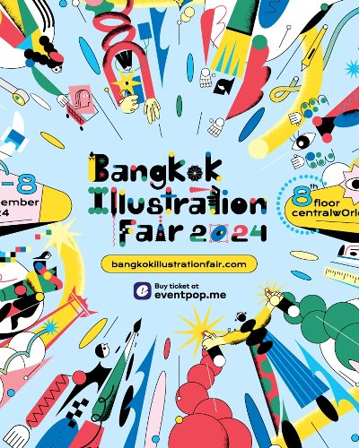Bangkok Illustration Fair 2024 สู่การเติบโตก้าวใหญ่ในปีที่ 4 และเป้าหมายที่จะผลักดันศิลปินไทยสู่ระดับนานาชาติ ด้วยการแลกเปลี่ยนความร่วมมือกับพันธมิตรอีก 7 ประเทศ  Zipevent