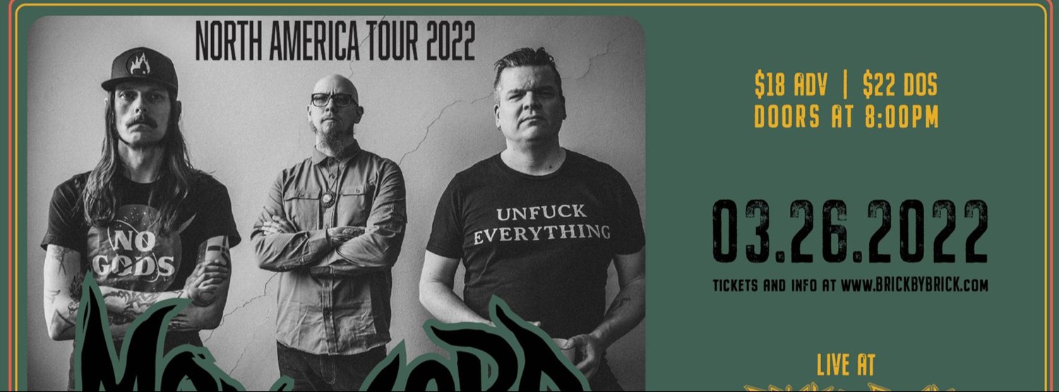 Monolord with special guests at Brick by Brick Zipevent