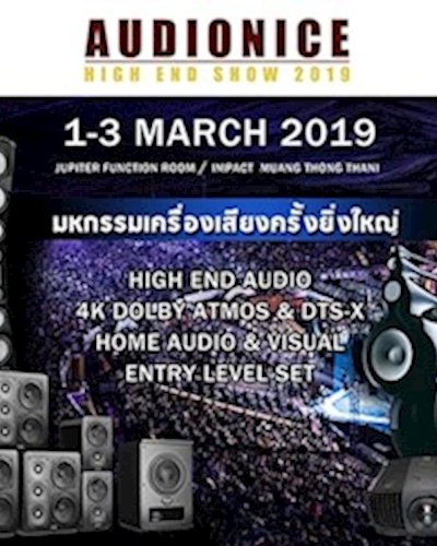 Audionice High End Show 2019 Zipevent