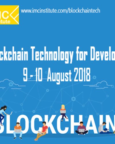 Blockchain Technology for Developer 9 - 10  สิงหาคม 2018   Zipevent