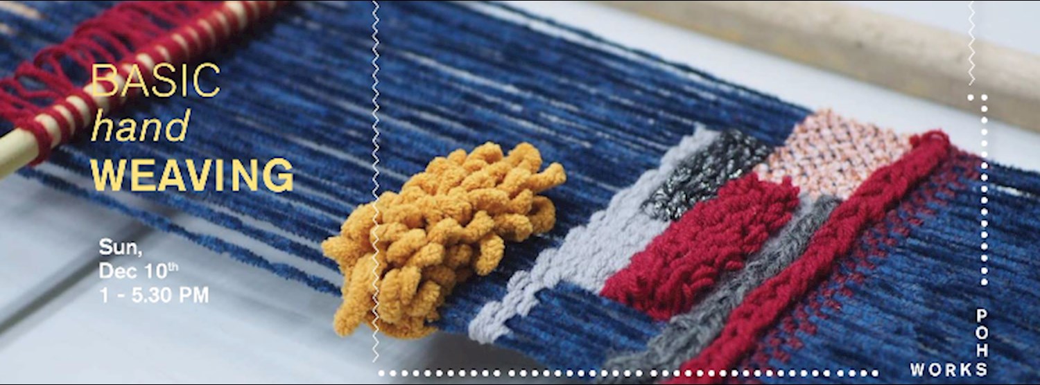 Basic Handweaving Workshop Zipevent