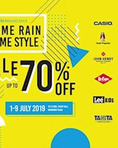 Amarin Brand Sale : Come Rain Come Style Zipevent