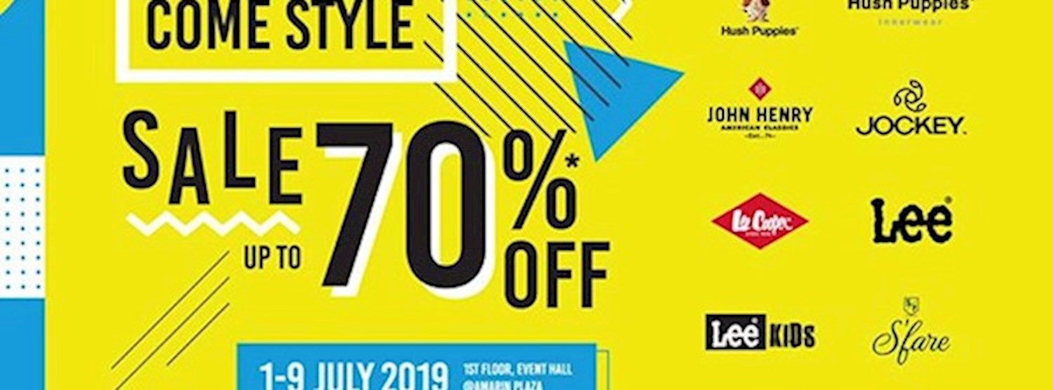 Amarin Brand Sale : Come Rain Come Style Zipevent