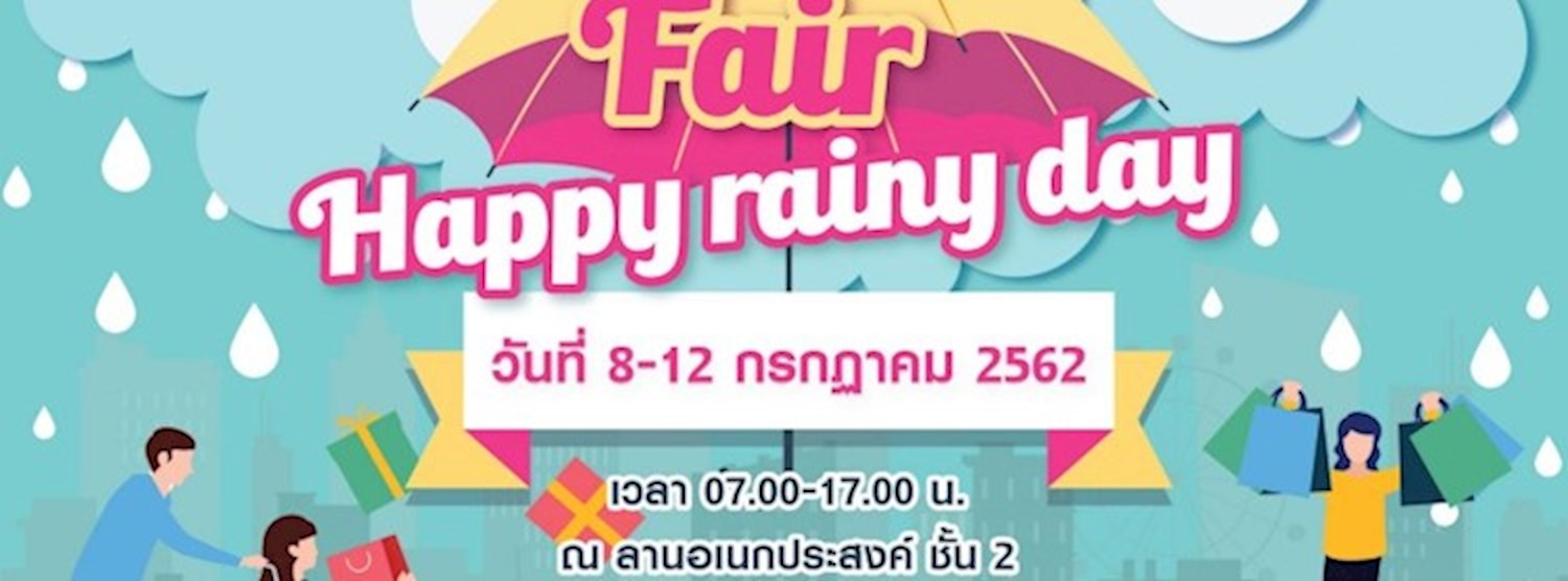 Fair Happy Rainy Day Zipevent