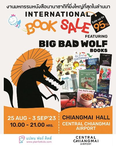 International Book Sale Feathering Big Bad Wolf Books Zipevent