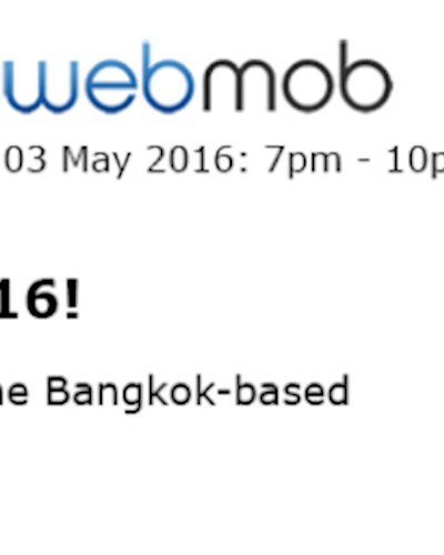 Medical Departures at WebMob! Zipevent