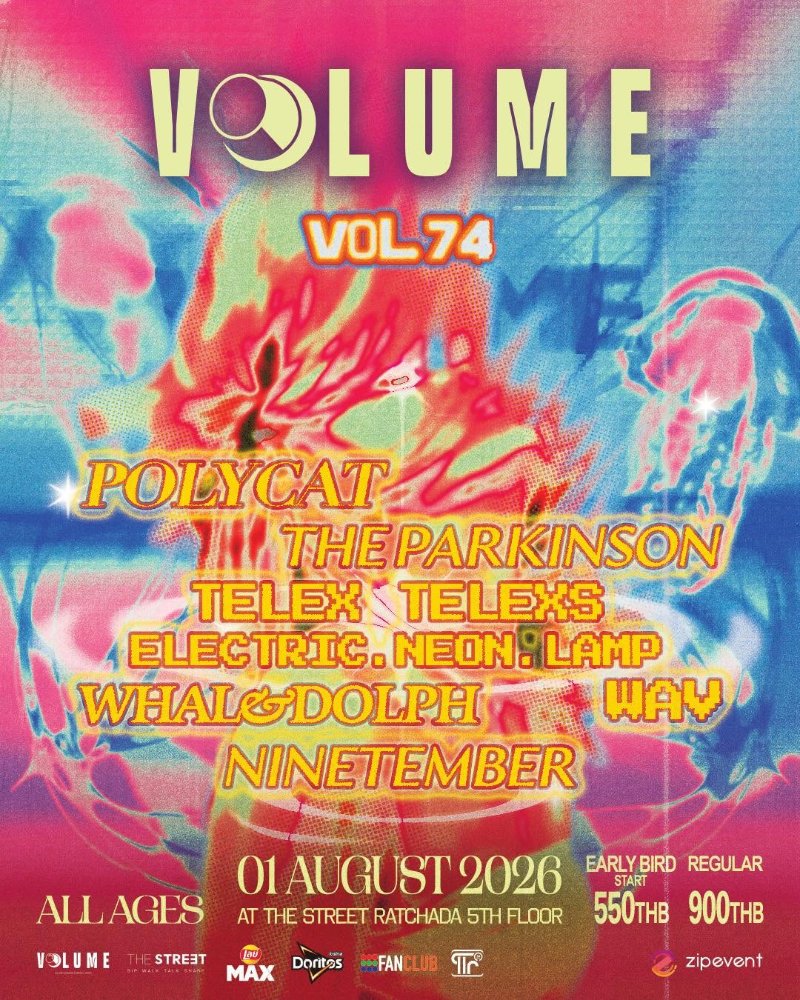VOL.74 - VOLUME PHASE 7 - POLYCAT X The Parkinson X TELEx TELEXs X electric.neon.lamp X Whal & Dolph X WAV Zipevent