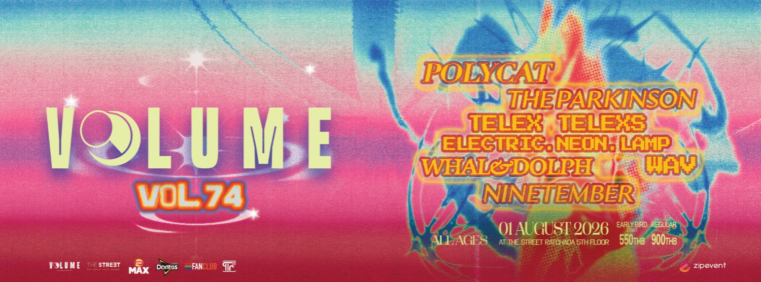 VOL.74 - VOLUME PHASE 7 - POLYCAT X The Parkinson X TELEx TELEXs X electric.neon.lamp X Whal & Dolph X WAV Zipevent