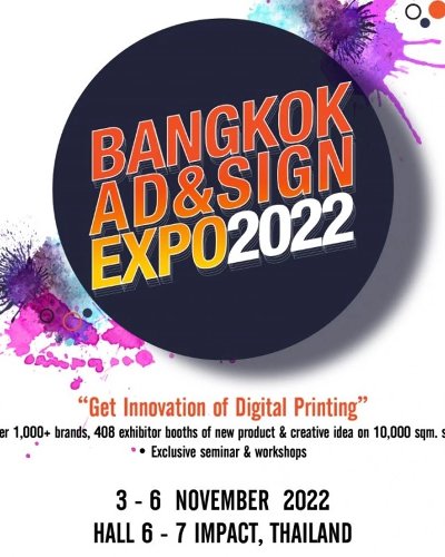 Bangkok Ad & Sign Expo 2022 Zipevent