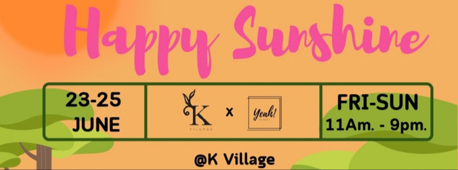 YEAH! MARKET : Happy Sunshine Zipevent