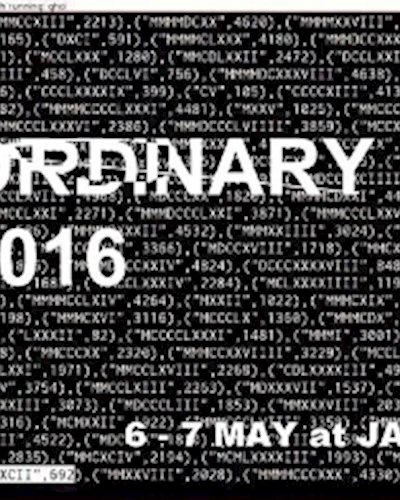 ORDINARY 2016 @Jam Zipevent