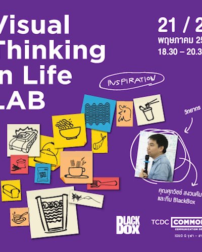 กิจกรรมสัมมนาเชิงปฏิบัติการ Visual Thinking in Life LAB Zipevent