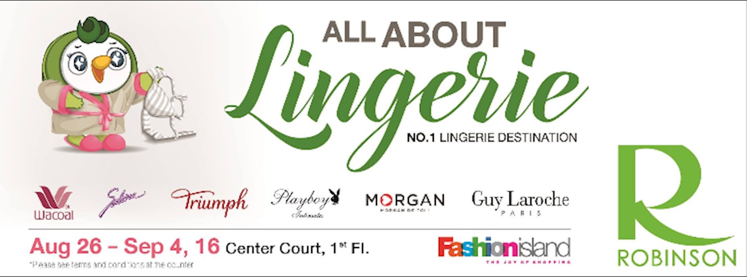 All About Lingerie Zipevent