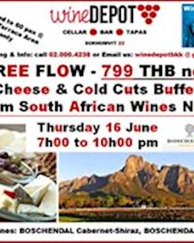 Free Flow Wine & Buffet Night Zipevent