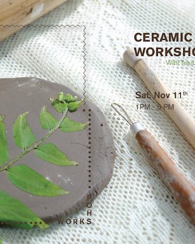 Ceramic Workshop with Tea-la-bai Zipevent
