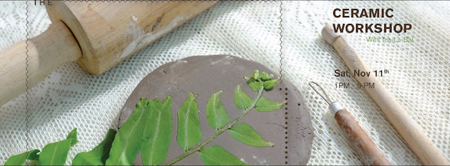 Ceramic Workshop with Tea-la-bai Zipevent
