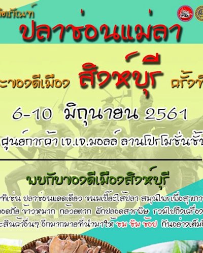ผลิตภัณฑ์ปลาช่อนแม่ลา และของดีเมืองสิงห์บุรี @JJMALL Zipevent