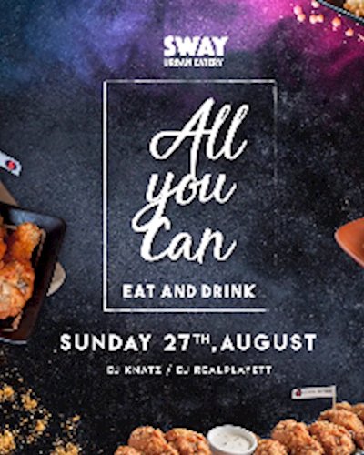 All You Can Eat and Drink [August] Zipevent